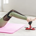 thumbnail image 1 of BKER Portable Sit Up Bar With Double Suction Cups Push Up Trainer With 4 Adjustable Heights Muscle Training, 1 of 5