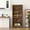 Oak, variant on Demi Bonn 64" Kitchen Pantry, 4-Door Freestanding Storage Cabinet with 3 Adjustable Shelves for Kitchen, Dining Room, Brown