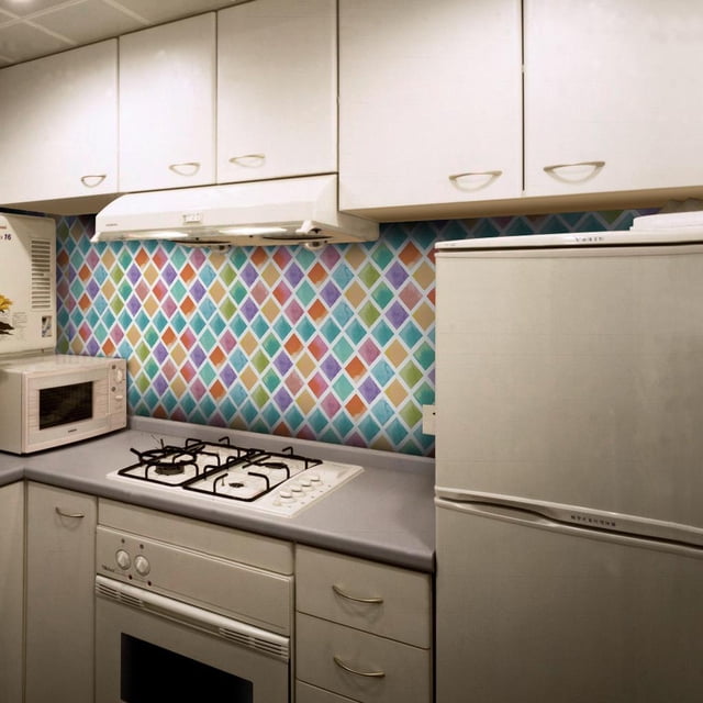 Elodie Removable 3D Mosaic Wall Sticker Tile Wall Paper for Kitchen Bathroom Decor 004