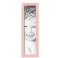 thumbnail image 2 of ArtToFrames 6" x 24" Pink Picture Frame, 6x24 inch Pink Wood Poster Frame (WOM-4120),  Pack, 2 of 7