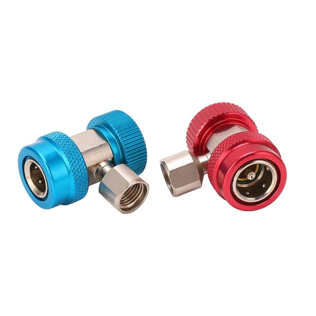 Adaptadores de acoplador rápido, Adaptadores de acoplador rápido R134a Adaptadores de acoplador rápido Herramienta de adaptador de acoplador de CA Meticulosamente diseñada