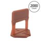 thumbnail image 2 of Clips Niveladores de Baldosas FROSCH 1 mm Paquete de 2000, 2 of 5