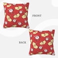 thumbnail image 3 of ZICANCN Decorative Throw Pillow Covers , Santa Claus Couch Sofa Decorative Knit Pillow Covers for Living Room Farmhouse 16"x16", 3 of 8