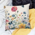 thumbnail image 2 of BANET Flower Decorative Pillowcase for Sofa 24x24in, 2 of 5