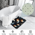 thumbnail image 3 of Sea Slug Non-Slip Polyester Bath Rug, Machine Washable Area Rugs for Bathroom and Chair Rug, 3 of 6
