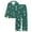 Dark Green3, variant on Christmas pajamas Long Sleeve Pajama Floral Print Soft Comfy Sleepwear Loungewear Cozy Homewear Nightwear Outfit For Ladies And G'irls