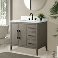 thumbnail image 3 of Vanity Art 36” Single Sink Bathroom Vanity Cabinet with Ceramic Countertop, 3 of 11