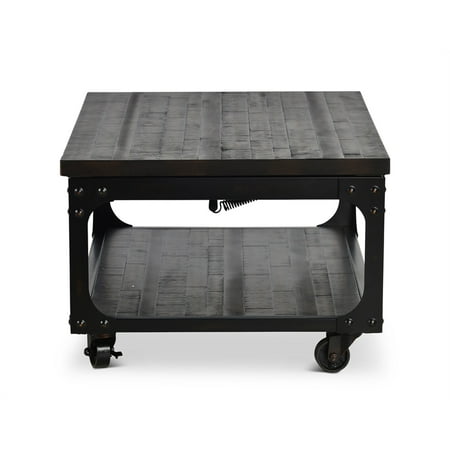 Bowery Hill Lift Top Coffee Table With Casters In Tobacco Walmart Canada