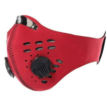 Breathable lightweight Face mask, with interior replacable filter and head strap