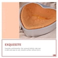 thumbnail image 2 of MasteelfCA 2Pcs Heart Cake Pans Biscuit Baking Tool Cakes Pan Heart Cake Pan Metal Baking Mold for Craft, 2 of 9
