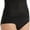 Black, variant on Heavenly Secrets Womens Shapewear Hi-Waist Mesh Panty Black