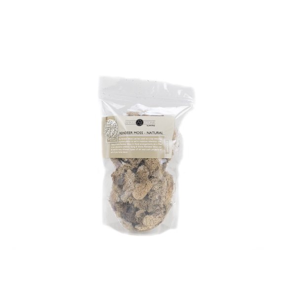Josh's Frogs Sprig & Stone Reindeer Moss- Natural (1 Quart)