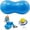 blue, variant on Peanut Yoga Ball, 90x45cm Anti Burst Exercise Ball, Heavy Duty Inflatable PVC Peanut Ball with Pump and Plug, /Adult Fitness, Pregnancy Support, Child Physical Therapy, Animal Balance Training