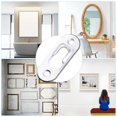 thumbnail image 3 of Perchas de ojo de cerradura individuales Perchas de metal con ojo de cerradura Sujetadores para colgar con ojo de cerradura 30 piezas Placas para colgar con ojo de cerradura con 60 piezas de tornillos, 3 of 5