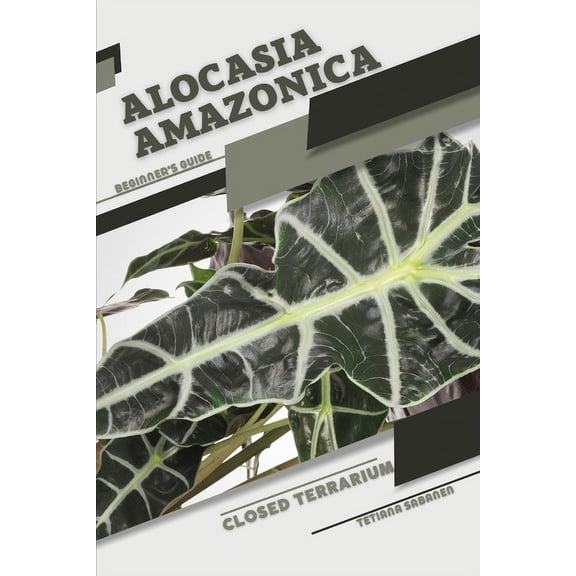 Alocasia amazonica: Closed terrarium, Beginner's Guide, (Paperback)
