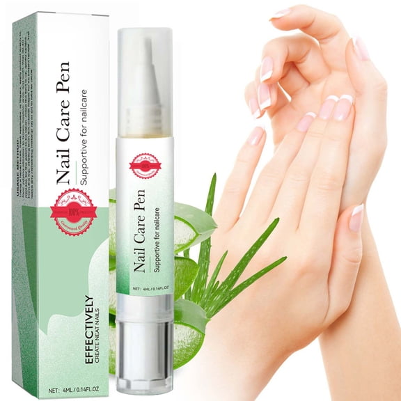 Natural Nail Care Oil with Jojoba and Argan Oil, Deep Hydrating and Strengthening Treatment for Dry, Brittle Nails and Cuticles, 4ml Bottle, Pack of 5