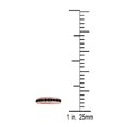 thumbnail image 5 of AoneJewelry Black Diamond 0.50 Carat Wedding Band In 14K Solid Rose Gold, 5 of 5