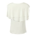 thumbnail image 2 of Richie House Girls' Solid short sleeve top RH1864, 2 of 2