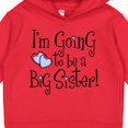 thumbnail image 3 of Inktastic Heart New Big Sister Toddler Hoodie, 3 of 4