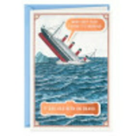 Hallmark Shoebox Funny Father's Day Card for Dad (Duct Tape, Titanic)