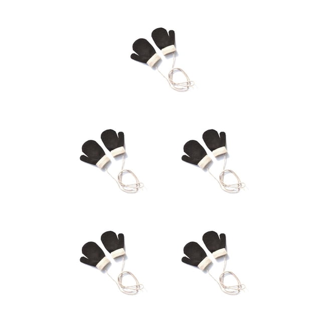 Manoplas Sonducket 1 par para niños pequeños accesorio de ropa color beige + rojo