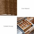 thumbnail image 6 of Placemats Set of 4, Brown Coffee Woven Placemat, Linen Place Mats for Kitchen/Dining Tables, Farmhouses Vintage Cup Plants Text Art Washable Table Mats for Party, 6 of 8