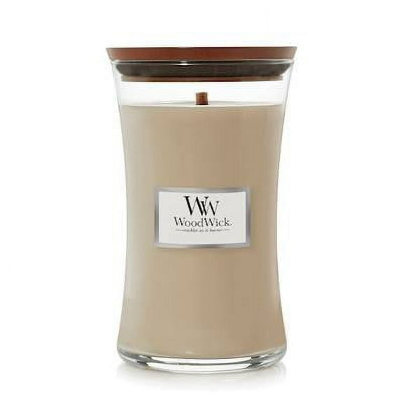 CASHMERE WoodWick 22oz Large Jar Candle Burns 180 Hours