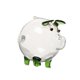 thumbnail image 4 of Alcancía con forma de caja de monedas, adorno transparente, decoración decorativa de animales, cerdo, dinero. Verde y 10cm, 4 of 8