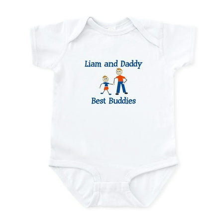

CafePress - Liam & Daddy Best Buddies Infant Bodysuit - Baby Light Bodysuit Size Newborn - 24 Months