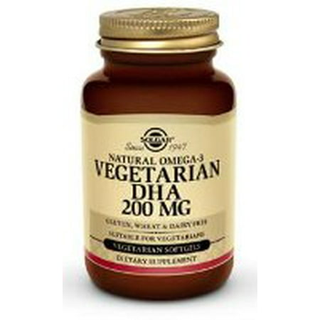 Omega-3 DHA végétarien 200 mg Solgar 50 Veg Softgel