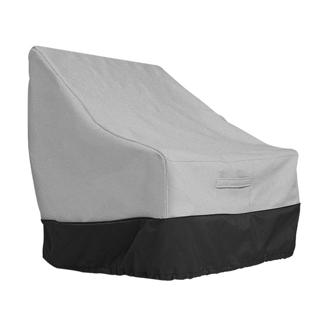 Matsuzay Protector de sofá para silla para exteriores, cubiertas impermeables para muebles, cubiertas para lluvia, nieve, polvo, a prueba de Jardín y Patio Gris 89x71x89cm Matsuzay HA004392-03