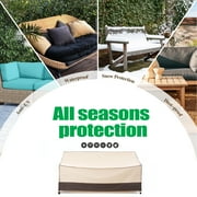 Premium Waterproof Outdoor Patio Sofa Cover: Latest Rip-Stop Fabric,