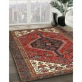 thumbnail image 2 of Ahgly Company Indoor Rectangle Traditional Dark Almond Brown Persian Area Rugs, 8' x 10', 2 of 6