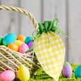 thumbnail image 5 of TanSiDing Easter Carrot Shaped Treat Bags Easter Basket Stuffers Fabric Drawstring Candy Gift Goodie Bags for Egg Hunt Outdoor Party Supplies, 5 of 6