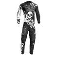 thumbnail image 1 of Thor 2023 Youth Sector Gnar Offroad Motocross Jersey Pant Combo Black/White (Youth Medium / 26), 1 of 9