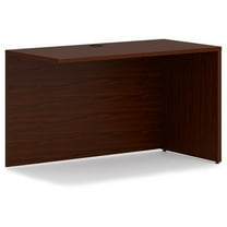HON Mod Return Shell - 48"W 48" x 24" x 29" - Finish: Mahogany Laminate