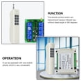 thumbnail image 3 of Tholdsy Interruptor de Control remoto, rayos infrarrojos inalámbricos, transmisor de cobertura de 360 ​​grados, controlador de ahorro de energía, Controles remotos, 3 of 6