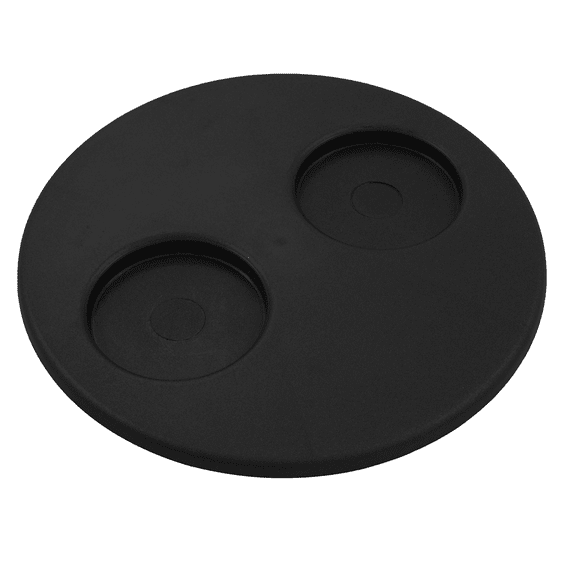 Waterway Plastics 519-1081 Filter Niche (2) Cup Holder Lid - Black