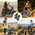 thumbnail image 3 of Portabotellas para bicicleta de 2 piezas con rotación ajustable de 360 ​​grados, portabotellas para bicicleta, portabotellas, portavasos para cochecito, bicicleta de montaña, silla de ruedas ER, 3 of 5