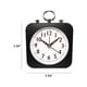 thumbnail image 3 of Despertador pequeño y silencioso con diseño de caramelos creativos de moda, reloj despertador de escritorio con barrido de viento y segundos., 3 of 6