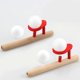 thumbnail image 1 of Baby Wooden Blow Toy Hobbies Outdoor Funny Sports Foam Balls Floating Kids Blow Pipe And 2 Balls Kid Blow Blowing Toy over 3Y, 1 of 5