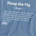 thumbnail image 2 of Adventure Time Floop The Pig Women's T Shirt, Carolina Blue, Medium, 2 of 6