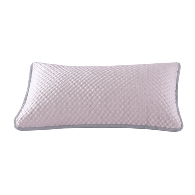 Fiber Pillow Core Isolation Pillow Yellow Cover Hotel Protective Cover Breathable Oil Proof Friendly Household Pillowcase