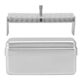 thumbnail image 1 of EeaseMX Estuche esterilizador de autoclave de aluminio de 72 orificios, caja de desinfección dental para herramientas de cuidado bucal (plateado), 1 of 7