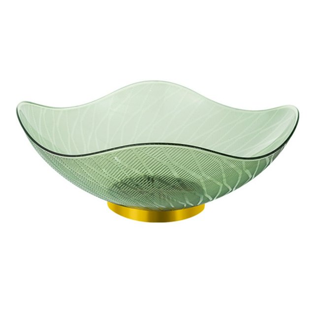Fruit Tray Elegant Transparent Nordic Style Desktop Nut Snack Candy Bowl Daily Use