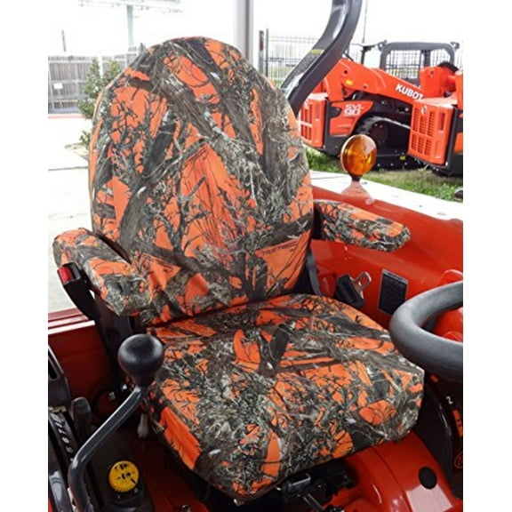 KU06 2008 and Newer Kubota series tractors. Will fit models: L3240 / L3560 / L3940 / L4060 / L4240 And more! In Orange Camouflage Endura