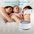 thumbnail image 5 of Letsfit T126L White Noise Machine with 14 Soundtracks and Night Light for Baby, 5 of 8