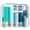 Blue, variant on INSFIT 17 Pack Travel Bottles for Toiletries, Tsa Approved 3oz & 2oz Travel Size Containers, Bpa Free Leak Proof Refillable Travel Essentials for Shampoo Conditioner Lotion