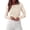 Apricot, variant on Women's Mesh Long Sleeve Embroidered Floral Tops Fall Blouses,Slim Fitted, 3D Flower, Double Lined, Dressy Casual Spring Shirts, Going Out Holiday Party Outfits, Trendy Travel Clothes