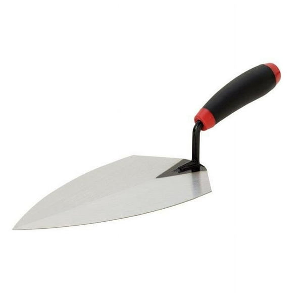 Hyde 2692580 MaxxGrip 10 x 15 in. Carbon Steel Philadelphia Brick Trowel - Case of 5